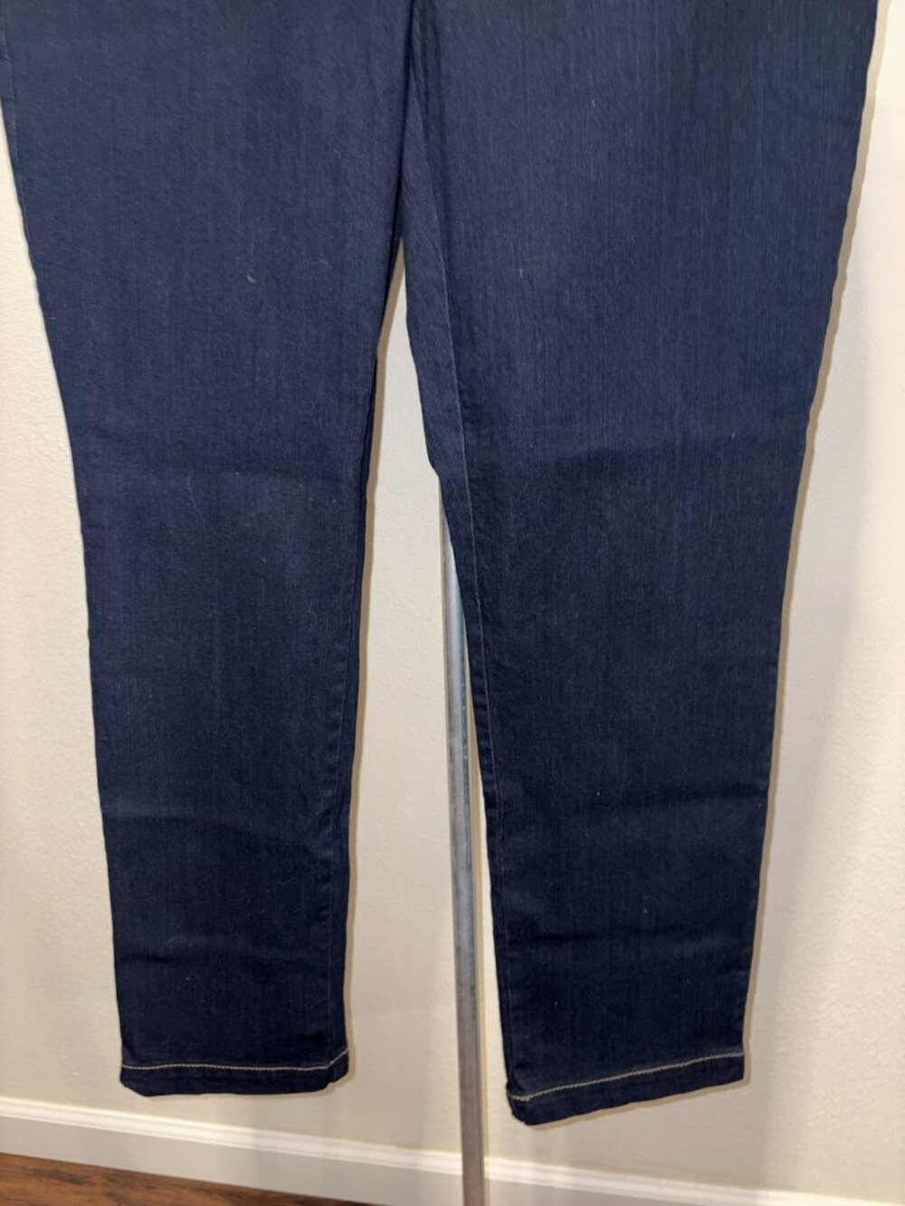 Faded Glory Jean Jeggings Womens Size 16 36X28 Stretch Blue - Picture 2 of 9